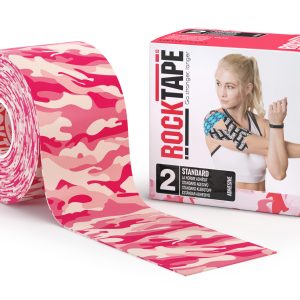 Rocktape Kinesiologitejp - Camo Pink (5cm x 5m)